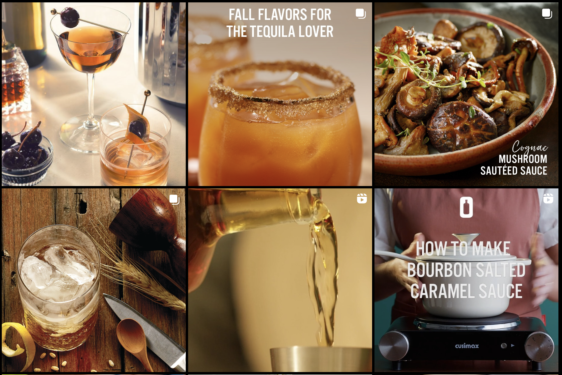 OHLQ cocktail and recipe content